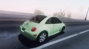 1999 Volkswagen New Beetle for GTA San Andreas miniature 3