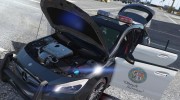 2016 Mercedes-Benz CLA 45 AMG Shooting Brake POLICE para GTA 5 miniatura 10