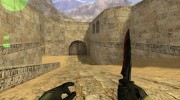 Black Lava Knife with Black Gloves para Counter Strike 1.6 miniatura 1