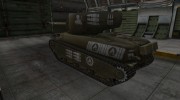 Зоны пробития контурные для M6A2E1 для World Of Tanks миниатюра 3