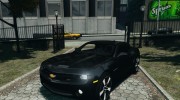 Chevrolet Camaro для GTA 4 миниатюра 1