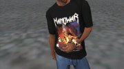 MANOWAR - Warriors Of The World T-Shirt for GTA San Andreas miniature 3