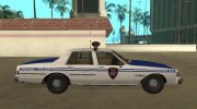 Chevrolet Caprice 1987 NYPD Transit Police для GTA San Andreas миниатюра 6
