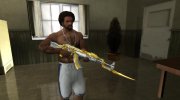 Cross Fire s AK-47 Knife Iron Beast para GTA San Andreas miniatura 1