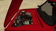 ВАЗ-2107 Вишнёвая семёрка для GTA San Andreas миниатюра 9