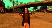 LQ Клод в Пиджаке для GTA San Andreas миниатюра 1