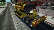 Cement Trailer для Western Star 6900 para GTA San Andreas miniatura 2