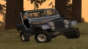 1976 Jeep CJ-5 Renegade para GTA San Andreas miniatura 17