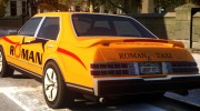 Roman Taxi для GTA 4 миниатюра 3