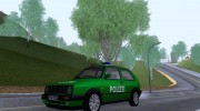 Volkswagen Golf Mk2 Polizei для GTA San Andreas миниатюра 1