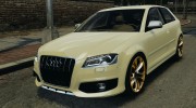 Audi S3 2010 v1.0 for GTA 4 miniature 1