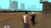 Slender man version 2 для GTA San Andreas миниатюра 1