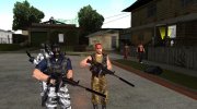 M4 from Counter Strike 1.6 для GTA San Andreas миниатюра 2