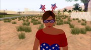 Female Skin from GTA V Online для GTA San Andreas миниатюра 1