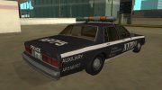 Chevrolet Caprice 1987 NYPD Auxiliar for GTA San Andreas miniature 3