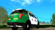Ford Explorer 2011 VCPD Police para GTA San Andreas miniatura 4