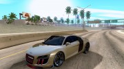 Audi R8 + Cleo para GTA San Andreas miniatura 1