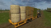 Herbst 24FT Flat Bed Trailer for Farming Simulator 2017 miniature 2
