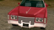 Cadillac Eldorado 1976 для GTA San Andreas миниатюра 4