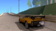 Pagani Zonda F для GTA San Andreas миниатюра 3