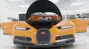 2017 Bugatti Chiron 1.5 для GTA 5 миниатюра 5