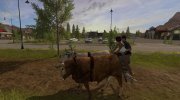 Hard Working Oxen (быки) for Farming Simulator 2017 miniature 4