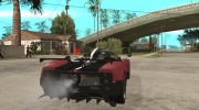 Pagani Zonda Cinque для GTA San Andreas миниатюра 4