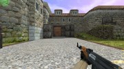 Awsome AK 47 wood texture para Counter Strike 1.6 miniatura 1