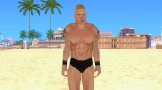 Brock Lesnar 2003 from HCTP для GTA San Andreas миниатюра 1