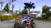 Chevrolet Blazer K5 Monster Skin 1 для GTA San Andreas миниатюра 1