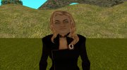 Миранда Лоусон блондинка в черном комбинезоне из Mass Effect for GTA San Andreas miniature 1