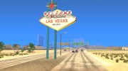 Las Vegas В GTA San Andreas для GTA San Andreas миниатюра 1