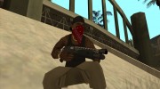 Бандит из Bloods 1 для GTA San Andreas миниатюра 6