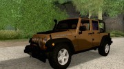 Jeep Wrangler Rubicon Unlimited 2012 para GTA San Andreas miniatura 1