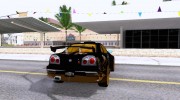Nissan Skyline R32 Gangsta Clãn для GTA San Andreas миниатюра 3
