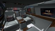 Aurus Senat Limousine L700 2019 for GTA San Andreas miniature 9