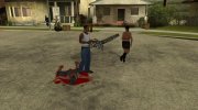 Маньяк с миниганом para GTA San Andreas miniatura 18
