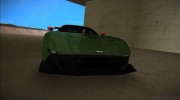 Aston Martin Vulcan 2016 для GTA Vice City миниатюра 3