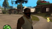 Повязка Анархиста для GTA San Andreas миниатюра 3