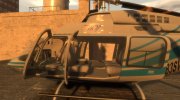 Bell 407 для GTA 4 миниатюра 6