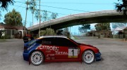 Citroen Xsara WRC para GTA San Andreas miniatura 5