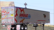 Trailer Gonzalez Trucking for GTA San Andreas miniature 3