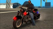 GTA V Police Bike (ImVehFt) for GTA San Andreas miniature 1