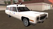 Cadillac Fleetwood 1970 Ambulance для GTA San Andreas миниатюра 2