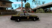 Ford Crown Victoria Maryland Police для GTA San Andreas миниатюра 5