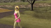 Mia Pinky zombie for GTA San Andreas miniature 9