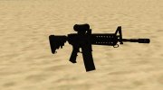 AR-15 (Elcan Version) para GTA San Andreas miniatura 5