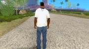 Футболка NIKE para GTA San Andreas miniatura 3