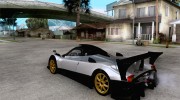 Pagani Zonda R para GTA San Andreas miniatura 3