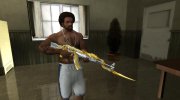 CrossFires AK-47 Knife Iron Beast для GTA San Andreas миниатюра 1